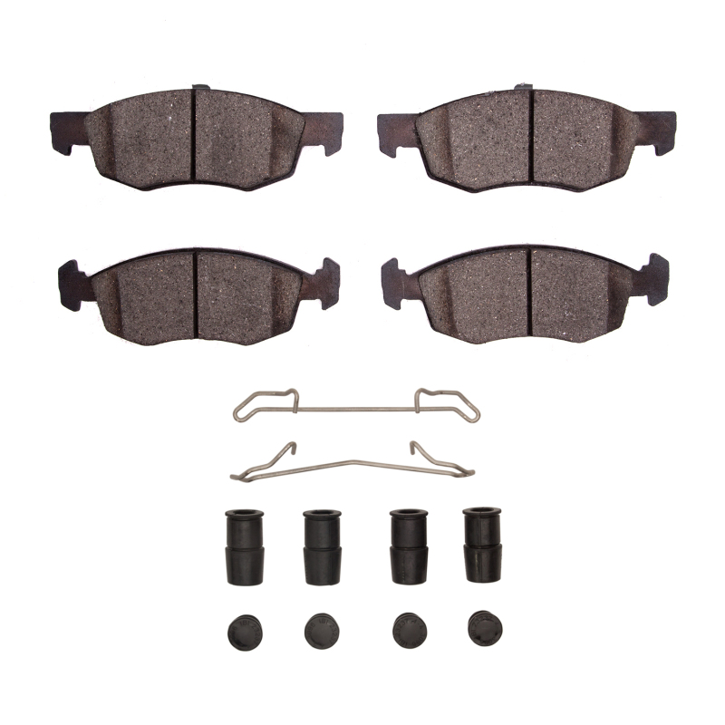 Dodge Vislon Brake Pads - Front - R1 Concepts - Ceramic - `15-`18